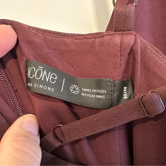 Burgundy jumpsuit - Picture 6 of 6